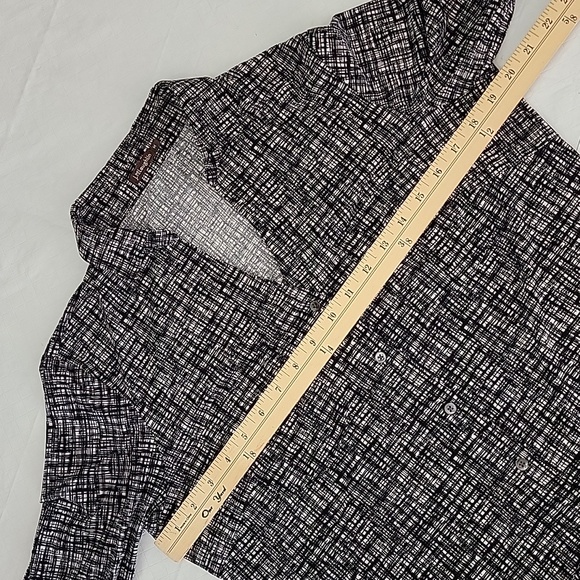 J.McLaughlin Brynn Lyford V Neck Jersey Button Front  szM  BinQ - Picture 4 of 8